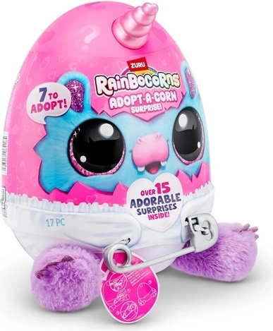 Rainbocorns Adopt a Corn Surprise Plush Toy with Surprise - 1 piece