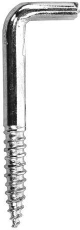 Kuka s navojem i ravnim utorom, pocinčana, 80 mm (100 kom)