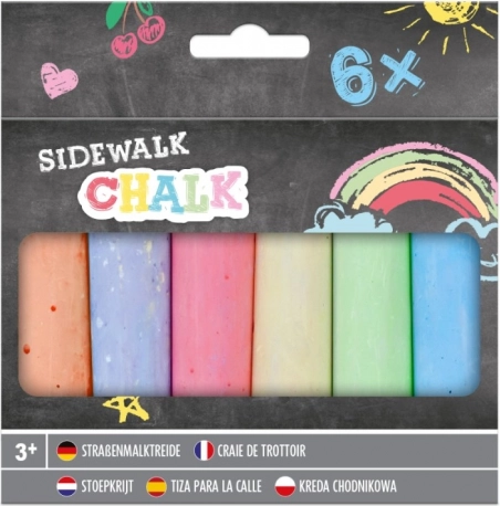 Kreda za pločnik 6 kom
