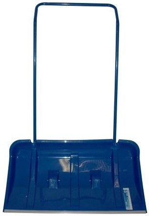 Strugač za snijeg s aluminijskom letvicom i kotačima 82 × 42 cm