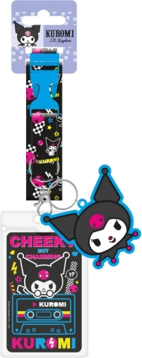 Kuromi vezica za vrat s privjeskom i držačem kartice