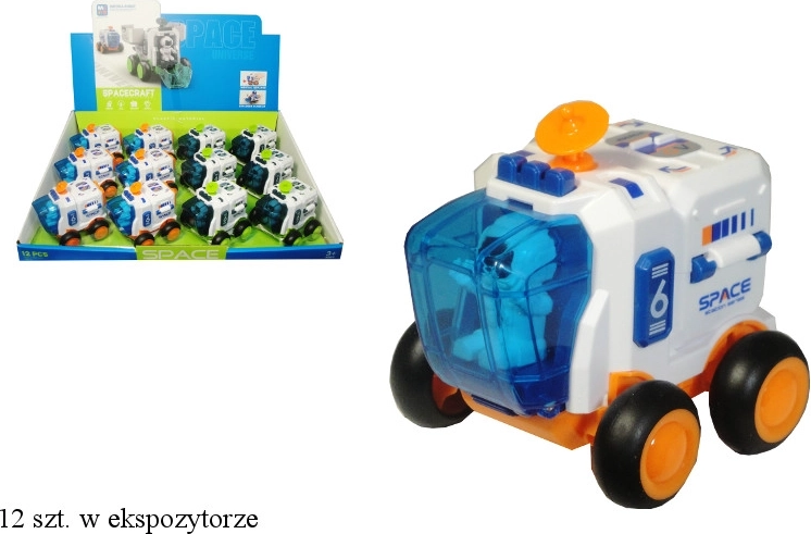 Auto svemirsko vozilo s astronautom