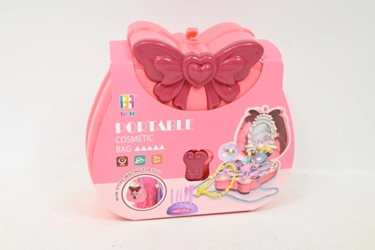 Dress-Up Set in a Pink Handbag