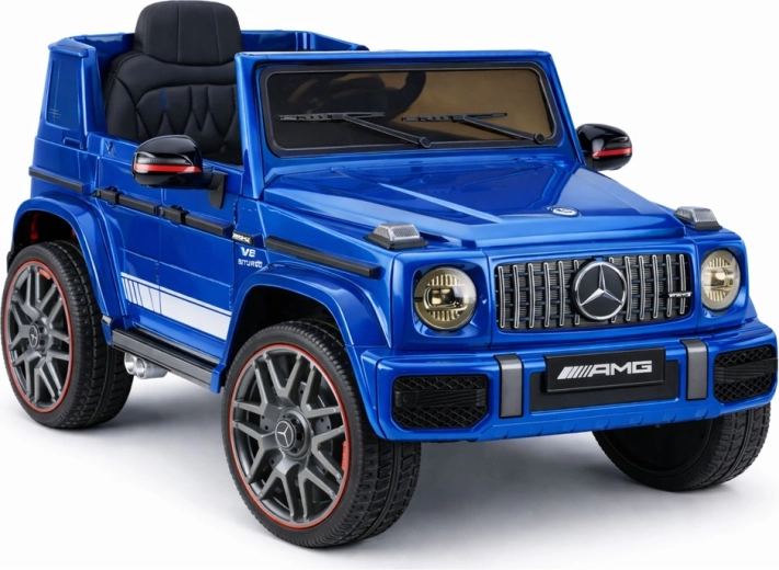 MERCEDES-AMG G 63 Electric Ride-On Car, Silver Lacquered