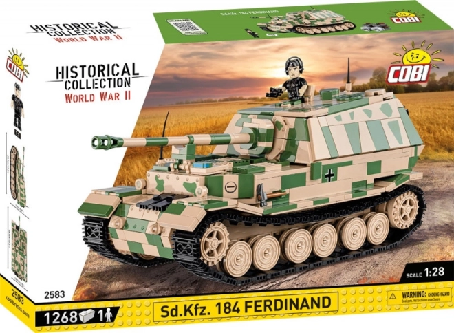 Konstruktorski set tenka Sd.Kfz. 184 Ferdinand 1:28