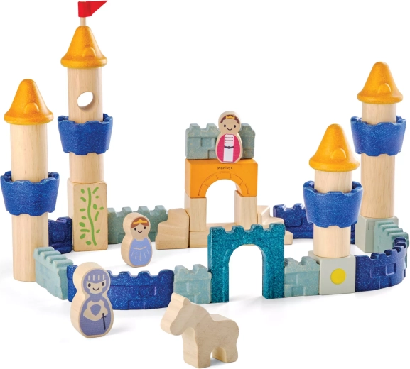 PlanToys Castle Building Set (40 pieces)