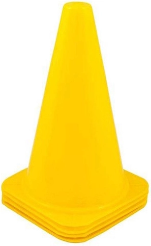 Merco training sports cone 23 cm yellow - 1 piece