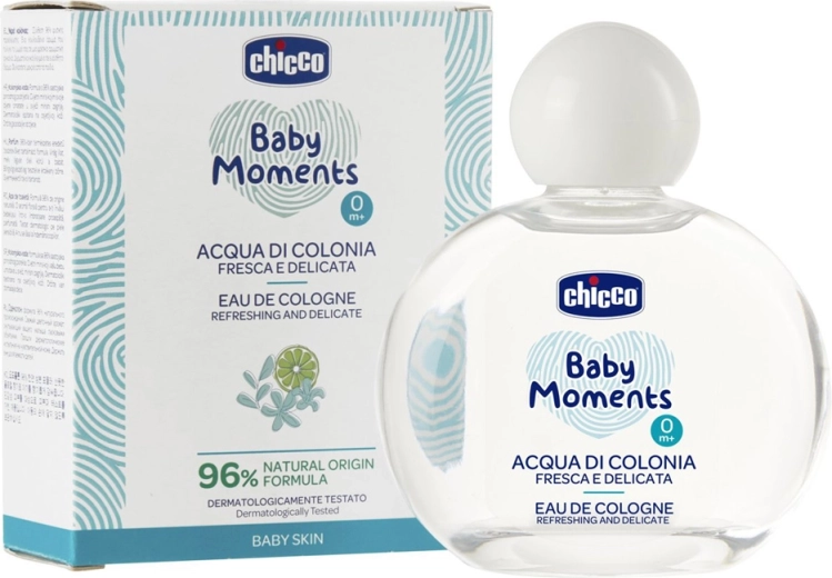 Chicco nježna dječja parfemska voda Baby Moments Delicate 100 ml