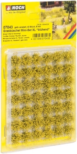 Noch cvjetajuće travnate busenove XL – mini set 42 kom