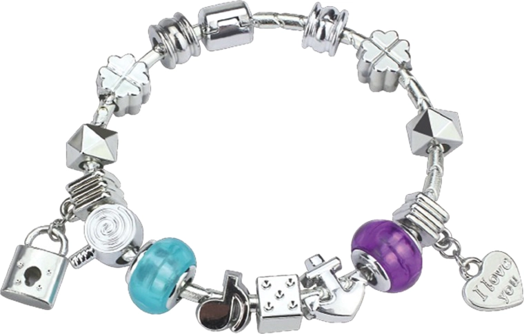 Djevojačka narukvica s izmjenjivim privjescima