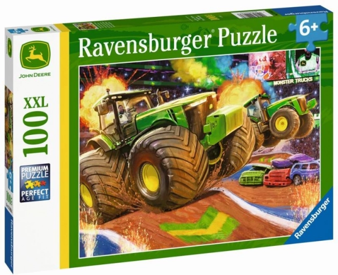 Puzzle Ravensburger John Deere – velika kota, 100 dijelova