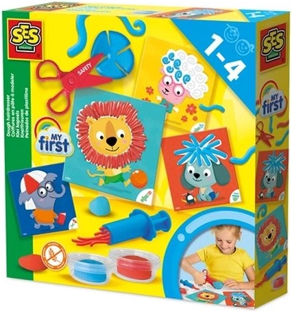 SES My First Play Dough – Hairdresser Play Set