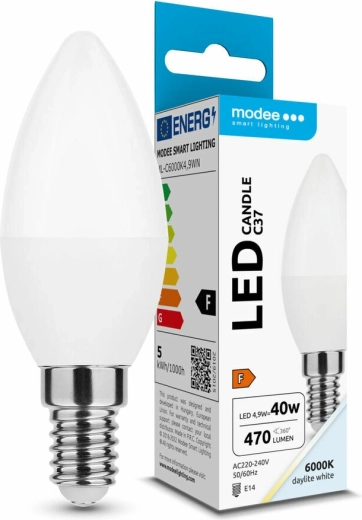 LED žarulja u obliku svijeće E14 4,9 W 470 lm hladno bijela