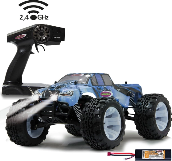 Jamara Ice Tiger electric RC monster truck 4WD 1:10 with LED lighting