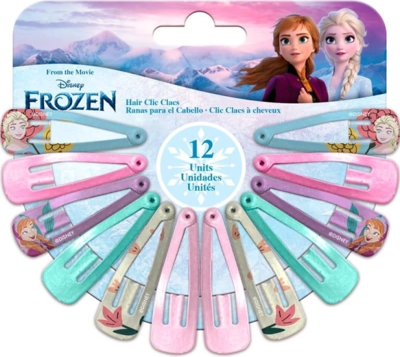 Set kopči za kosu Frozen (12 kom)