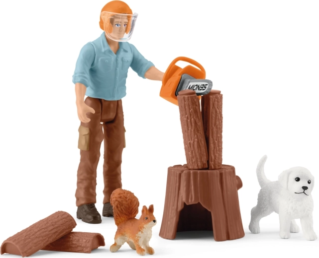 Šumar – igraći set SCHLEICH Pocket Set