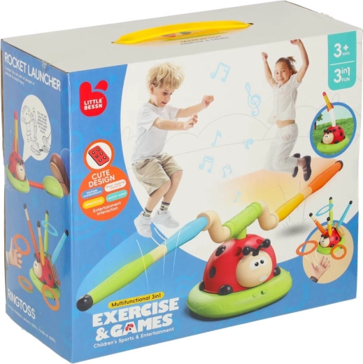Children's Interactive Ladybug Game 3 in 1