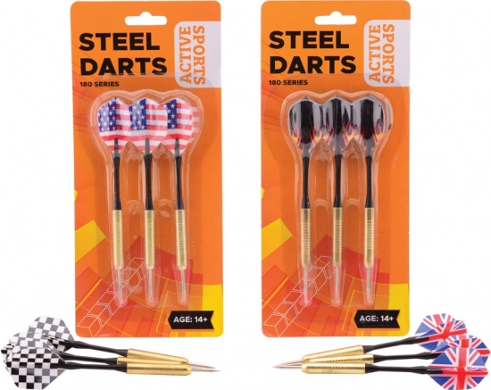 Sports Active steel-tip darts 15 g (3 pcs)
