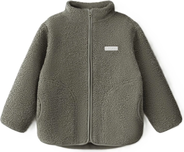 Leokid flis jakna Theo Vetiver Green 116