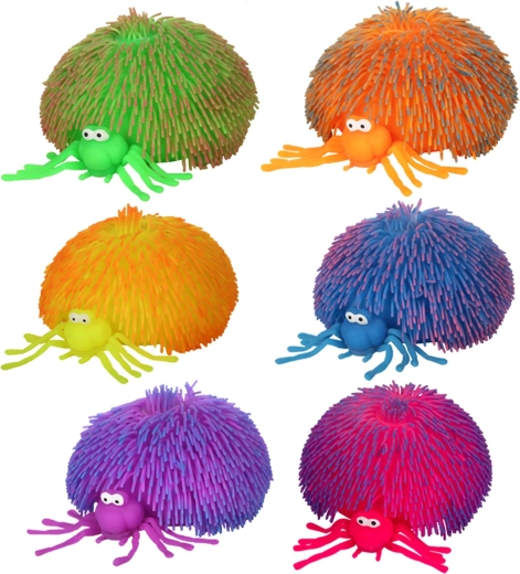 Antistresna stiskajuća ježurka pauk 20 cm – više vrsta