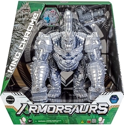 MGA Armorsaurs Feature Villain King Chrome