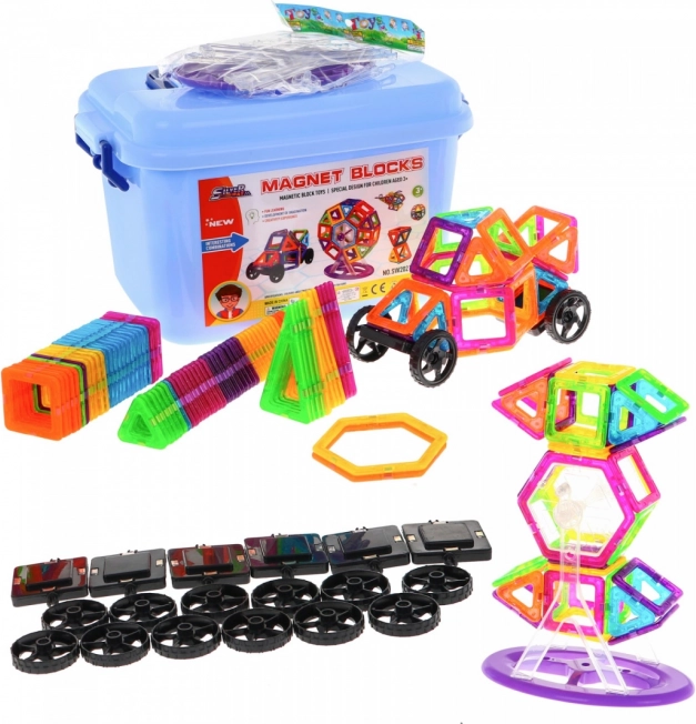 Magnetske građevinske igračke Giga set 248 dijelova