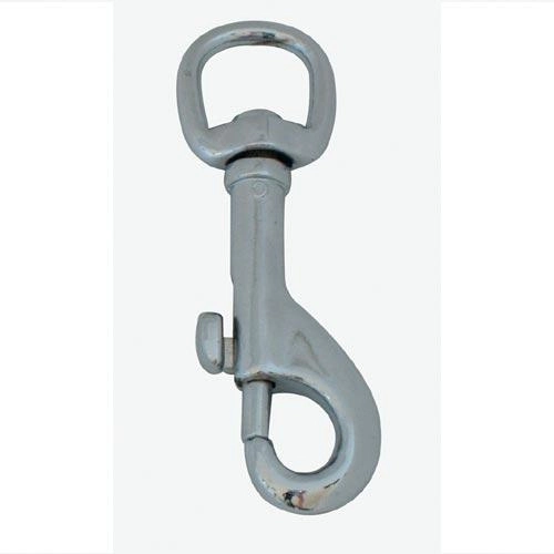 Okretna karabiner kuka 80 × 20 mm, krom, pakiranje 10 kom