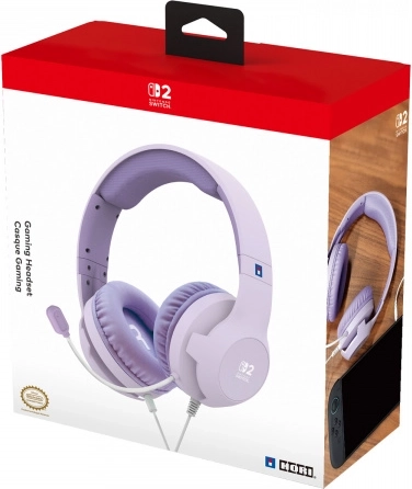 Gaming slušalice HORI za Nintendo Switch 2 Cozy Lavender