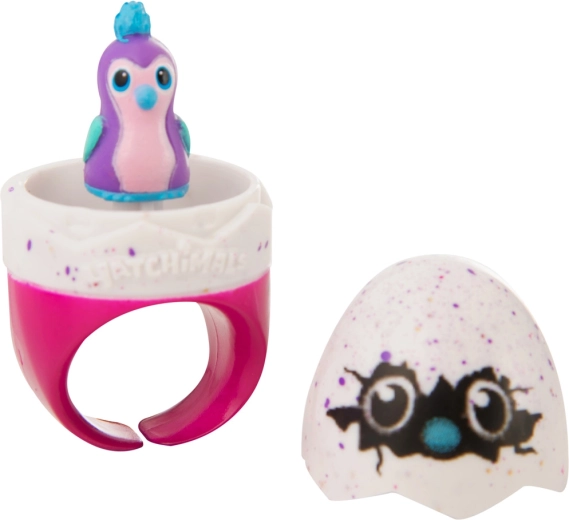 Ring with a figure for collectible fun