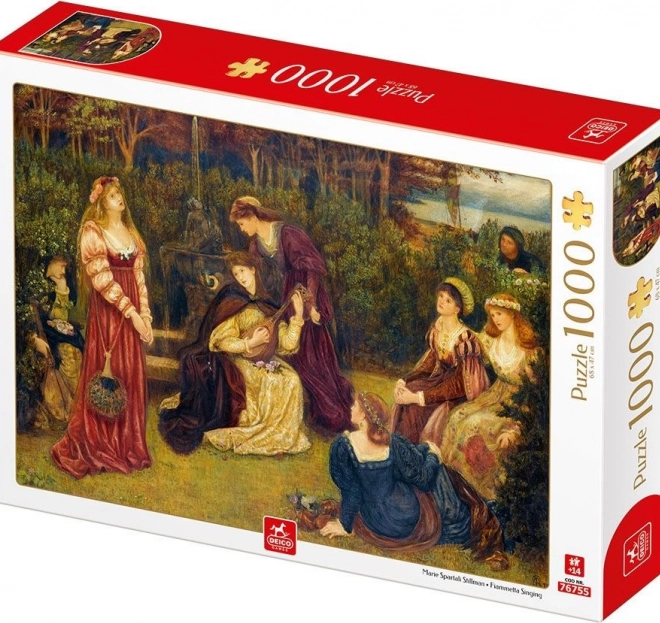 Puzzle DEICO Fiammetta pjeva 1000 dijelova