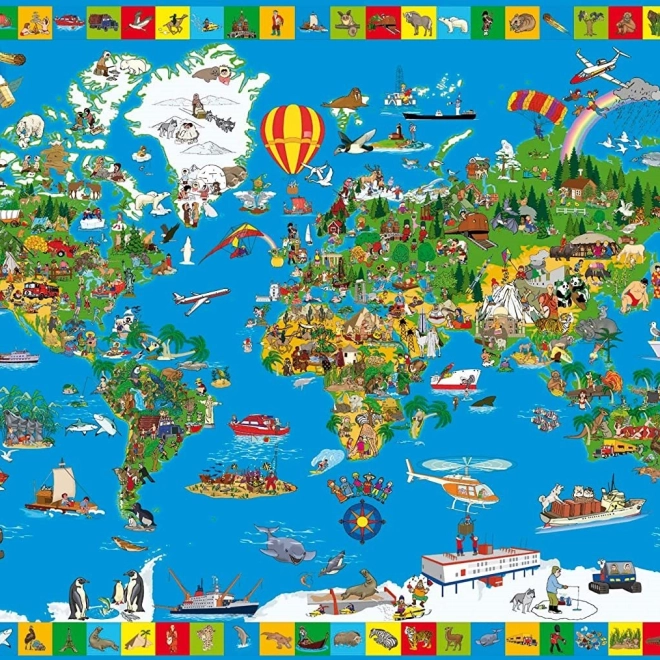 Puzzle Tvoj nevjerojatan svijet 200 dijelova