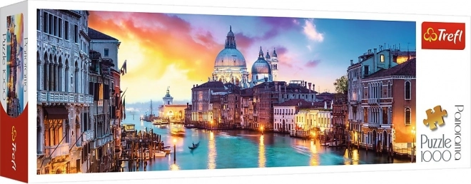 Panoramske puzzle od 1000 dijelova Canal Grande, Venecija