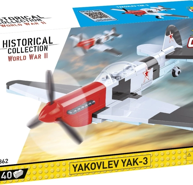 Konstrukcijski set Yakovlev Yak-3
