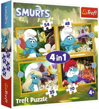 Puzzle Život u Štrumpf selu