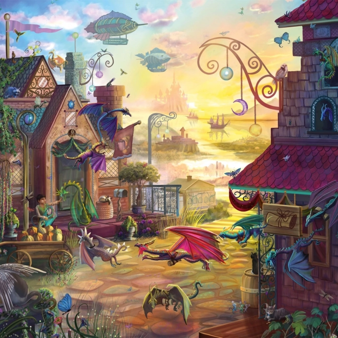 Puzzle Zmajeva pošta 1000 dijelova