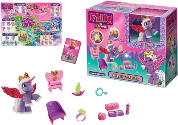 Filly Stars sjajni set – plišani konjić i dodaci