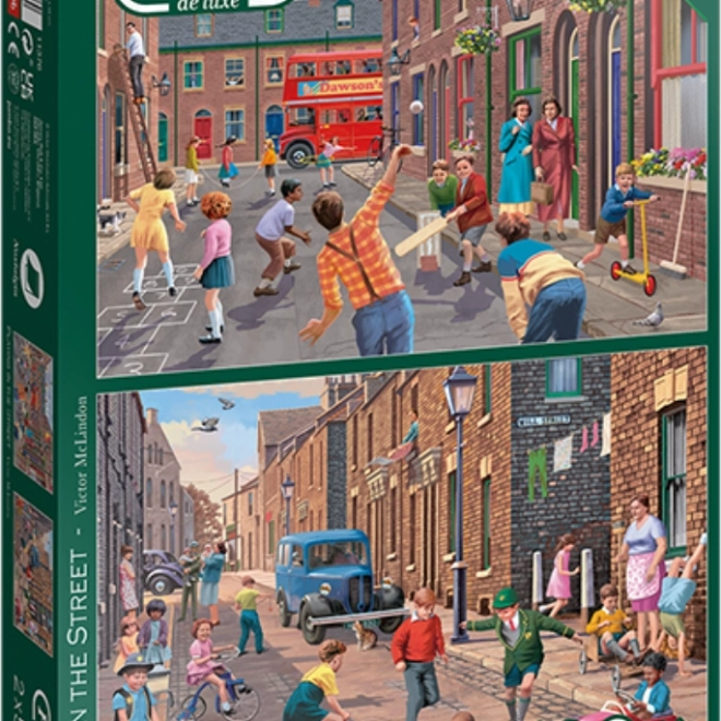 Falcon puzzle Ulične igre 2x500 dijelova