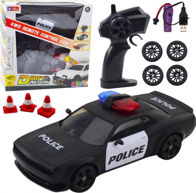 Utrajno RC auto s izmjenjivim kotačima policije