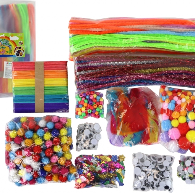 Kreativni umjetnički set u torbi DIY sa 1200 elemenata