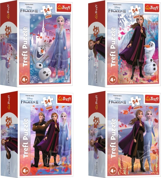 Trefl Puzzle Snježno kraljevstvo II: Elsa i Olaf 54 dijelova