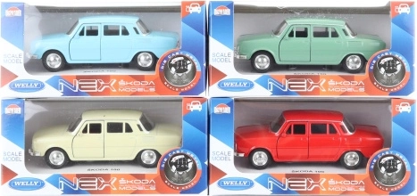 Metalni model automobila Škoda 100 1:34