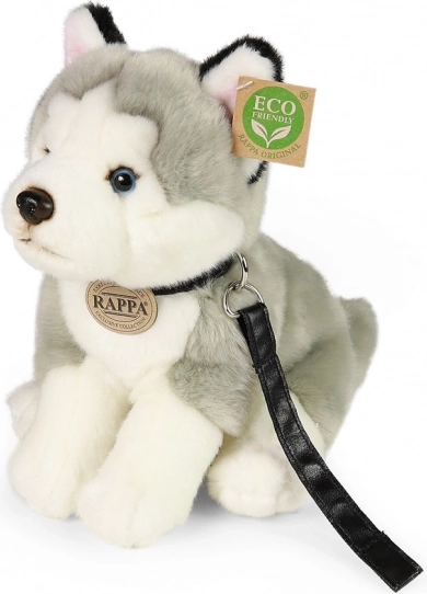 Plišani pas Husky s vodilicom 28 cm od Rappa