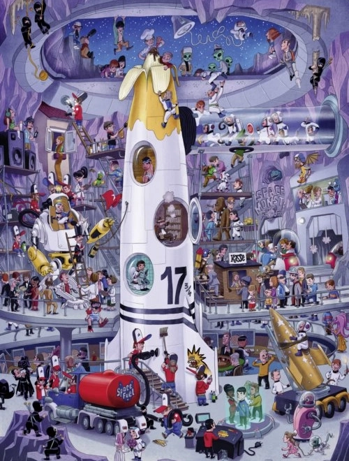 Heye puzzle Početak rakete 1000 dijelova