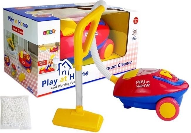 Dječji usisavač na baterije sa svjetlima i zvukovima PLAY AT HOME