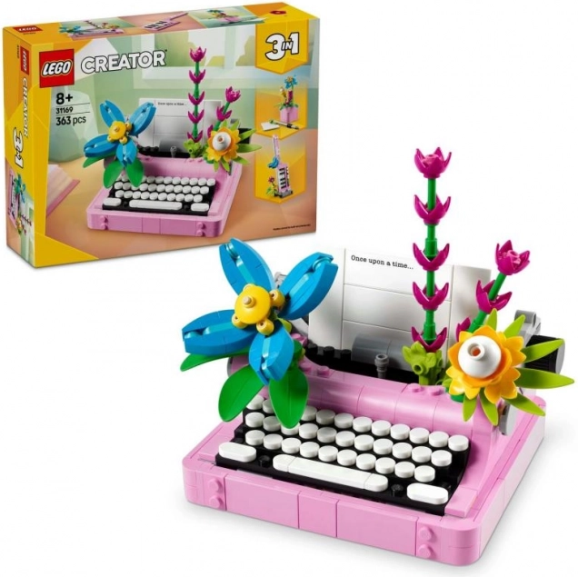 LEGO Creator 31169 Pisaća mašina s cvijećem