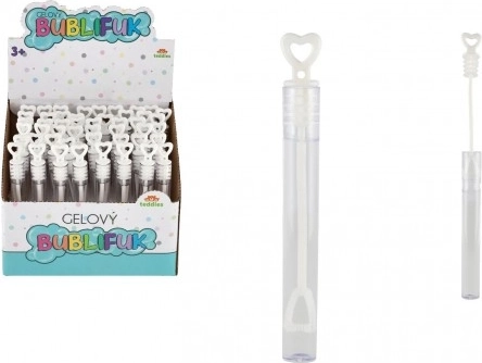 Mini gelasti puhač mjehurića 5 ml bijeli – svadbeni i party mjehurići