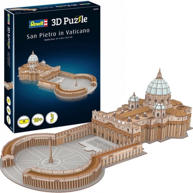 Revell 3D puzzle bazilika sv. Petra, Vatikan 68 komada