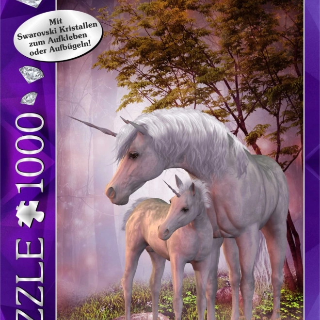 Puzzle s draguljima Swarovski Moj san svijeta 1000 dijelova