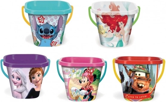 Kvadratna dječja kanta 2 l s DISNEY motivima, plastika, mix vrsta 19 × 17 cm