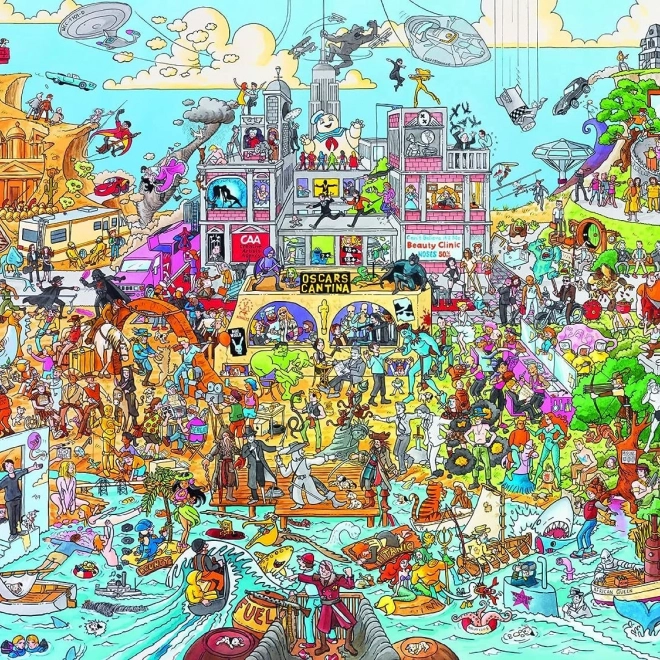 Puzzle 1500 dijelova Hollyworld